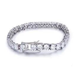 Armband halsband Mossanite OEM eller ODM Design Anpassad labbodlad diamant Moissanite 14K 18K Guldarmbandörhängen smycken Anpassade armband