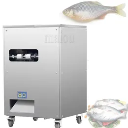 Fiskbearbetningsmaskin 1500W höghastighetsskrapningsskala Fisk slitmaskin Fiskdödmaskin