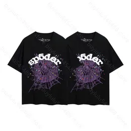 Wfwq Spider Web Men's T-shirt Designer Sp5der Women's t Shirts Fashion 55555 Short Sleeves Youngthug Hip Hop Rap Star Unisex Street