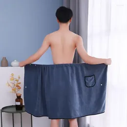 Asciugamano da bagno da uomo, gonna indossabile con tasche addensate, grandi accappatoi, coperta da spiaggia, Toalla De Playa