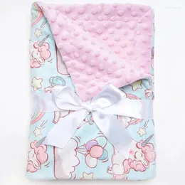 Cobertores Muslinlife 70 100cm Cobertor de bebê nascido banho gaze itens de flanela macia com