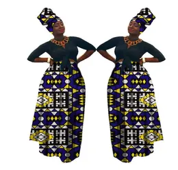 2021 Autumn Dashiki African High Weist Ball Grown Skirt Bazin Riche African Skird Scread Africaine Dour Les Femme Wy12706485662