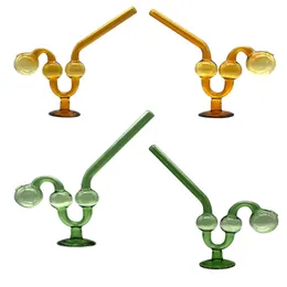 Cachimbos Colorf Serpentina Queimador de Óleo Cachimbo Portátil Tubos de Água de Vidro Tigela Grosso Downstem Rig Redondo de Pequeno Pote Bubbler Tabaco