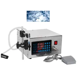 Máquina de enchimento líquida semiautomática controle digital pequena máquina de enchimento elétrica portátil de água líquida