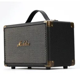 Hoparlörler Middix Taşınabilir Gitar Hoparlör Caixa de Som Bluetooth Subwoofer Retro Kablosuz Bas Ses Evi Bilgisayar Hoparlör Müzik Merkezi