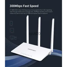 Router Router Wifi Ad alta velocità 300Mbps Uso domestico Rj45 Porte Wan/Lan 3XAntenna esterna Mt7628Kn Punto di accesso alla rete wireless 2.4G Drop Dhuq4