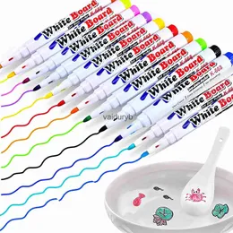 Drawing Painting Supplies 12Pcs Floating Marker Pen Drawing Toys Kids Funny Whiteboard Pen Erasable Magic Tricks Floating Marker Pen Can Float Watervaiduryb