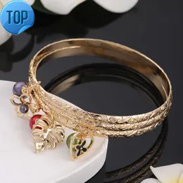 Cring CoCo Erbstück Verlobungsschmuck Polynesische Trommelschildkröte Hawaiianische Armreifen Armbänder 14k Gold Polynesischer Schmuck Großhandel