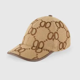 Jumbo G Canvas Beyzbol Şapkası Erkek ve Kadın Tasarımcısı Lüks Marka GUC Beyzbol Şapkası