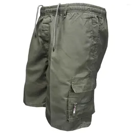 Pantaloncini da uomo Cargo estivo da uomo Tasche multiple Pantaloni corti Outdoor Casual Sport Quarter Uomo Pantaloni a cinque punti Y2k Streetwear