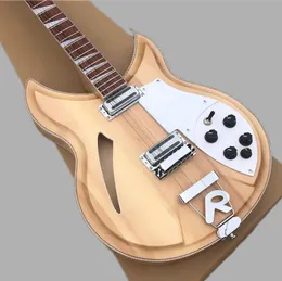 Guitarra elétrica de jazz de 12 string 381, cores primárias, fotos reais, frete grátis,
