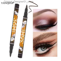 Eyeliner Yanqina Orange Waterproof płynny płynny eyeliner oko oka długopis Make Up Eye Marker Beauty Essentials