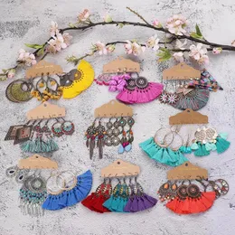 Dangle Oorbellen Mode Diverse Gypsy Boho Verklaring Drop Sets Voor Dames Sieraden Accessoires Set Verjaardag Bruiloft Bruidscadeau