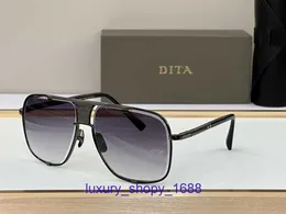 Por favor, reconheça a qualidade dos óculos de sol de grife de verão de luxo DITA Mach FIVE 2087 para mulheres e homens, loja online com caixa original 6S6Q