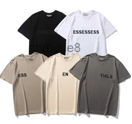 Ess Luxury Designer Therts Men Thirts Tees Tees Fashion God God Sleeves Hip Hop Streetwear Treatable Clothing Asian Size Idwz