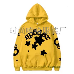 Spider Web Men Hoodie Designer Sp5der Women's Hoodies Fashion 55555 Sweatshirts Hip-Hop Singer Loves Spring Autumn Sweater Trend Outer OW3J