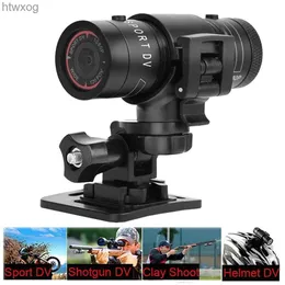 Videocamere per azioni sportive Mini videocamera per azioni all'aperto Mountain Bike Casco per motociclista Videocamera sportiva Videoregistratore DV Action Cam con supporto per pistola per Hunter YQ240119