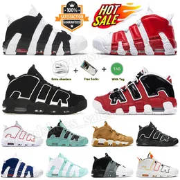 2024 Uptempos 96 Basketballschuhe Air mehr Sneakers Scottie Pippen Signature Shoe Bulls Hoops Pack Schwarz Weiß Summit Herren Damen Trainer Outdoor Shoe Dhgate