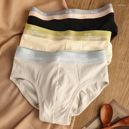Underpants Ropa Interior Hombre Soft Baby Cotton Sissy Underwear Men Antibacterial Crotch Calcinha Gay Jacquard Youth Men's Boxers & Briefs