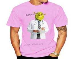 New Fashion Cool Uomo T Shirt Donna Divertente Tshirt Shrek Check Up Meme T-shirt stampata personalizzata 013073 G12248798080