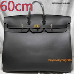 Bolsas de grife Bolsas de alta capacidade 60cm Bolsa de couro Bolsa de viagem grande Bolsa de viagem de grande capacidade Bolsa de viagem de couro Bolsa masculina dominadora HB 0EZF