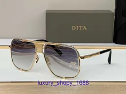 Vänligen känna igen kvaliteten på Dita Mach Five 2087 Luxury Summer Designer Solglasögon för kvinnor och män online -butik med original Box 49FB