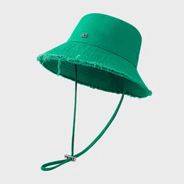 Jacquemues Designers Womens Bucket Hat Casquette Beanie Bob Wide Brim Hats Sun Bonnet Beanie Baseball Cap Snapbacks Outdoor Dress Beanies 5113