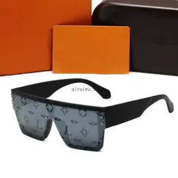 Modische Designer-Sonnenbrillen für Damen und Herren mit hochwertigem PC-Rahmen. Brillenzubehör Lunettes De Soleil mit Box