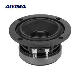 Lautsprecher aiyima 1pcs 3,5 Zoll Full Range Audio -Lautsprecher 8 Ohm 15W Woofer Soundverstärker Lautsprecher Kohlefaser -Verbundbecken Lautsprecher