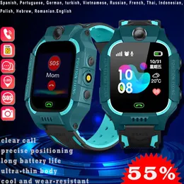 Orologi Smart Watch per bambini delle migliori marche Chiama 2G Orologio telefonico Studente Bambini Ragazzo Ragazza Smartwatch SOS Posizione fotocamera Super Standby Smartwatch