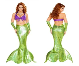 halloween costumes for adults Halloween New Mermaid Princess dress cosplay costume ariel Dress Romantic Dresses Masquerade Fancy P2683312