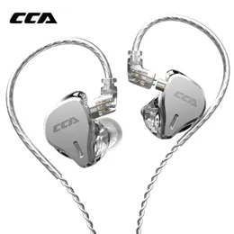 イヤホンCCA CS16 16BAイヤホンの有線イヤホンHIFIメタルDJステレオキャンセルDJスポーツヘッドセットCCA CA16 C12 ZAX ASX BA8 ZSX T5