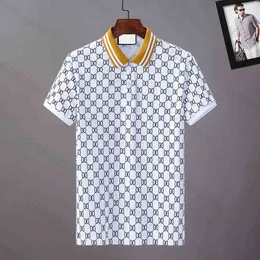 koszulka polo męska Polo Designer koszule Włochy luksusowe litera haft haftowy koszulka letnia wypłata męska krótkie rękodzie