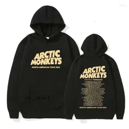 Мужские толстовки Arctic Monkey Tour 2024 Пуловер с буквами Женские повседневные модные толстовки с длинными рукавами в стиле хип-хоп Негабаритная уличная одежда 3636