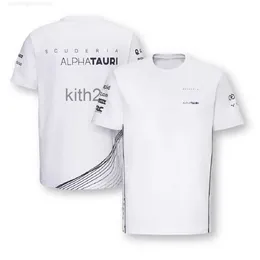 T-Shirts Scuderia Alphatauri 2023 Team T-Shirt-Donanma F1 Formula Bir Yarış Takımı Polo Gömlek Açık Binicilik Moto Büyük boy 08cm