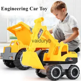 طرازات بناء مجموعات 1pcs طفل كلاسيكي محاكاة هندسة السيارات لعبة حفارة النموذج جرار Toy Truck Model Model Mini Mini Mini For Boyvaiduryb