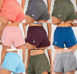 LL lemens Shaping Yoga Mehrfarbig Lose Atmungsaktiv Schnelltrocknend Sport Hotty Hot Shorts Damen Unterwäsche Tasche Hosenrock Tidal9 dfgfd