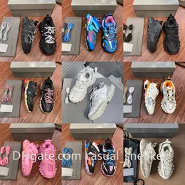 Qualidade Sapatos Casuais Triple S 3.0 Runner Sneaker Designer Faixas Mais Quentes 3 Tess Gomma Paris Plataforma de Velocidade Moda Esportes Ao Ar Livre Sapatos