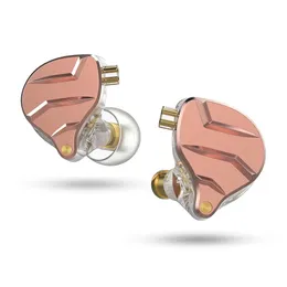 Hörlurar qkz zx1 dynamik i öronmonitor hifi trådbundna hörlurar bas stereo musik öronplugbuller avbrytande headset 3,5 mm löstagbara öronsnäckor
