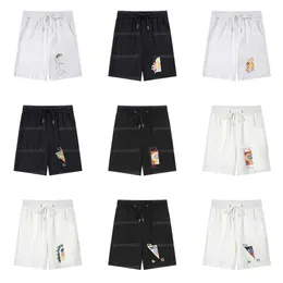 Casablanc Shorts para Homens Designer Verão Mens Sports Shorts Luxo Respirável Solto High Street Homem Shorts Designers Roupas Mens Casablancas Calças Curtas