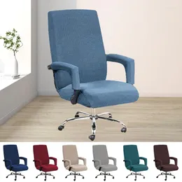 Stol täcker antidirty dator med armstödet Elastiska slipcovers Office Seat Armchair Protector Gaming Case