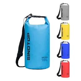 가방 야외 스포츠 다이빙 가방 수영 해변 드라이브 바다 팩 PVC 방수 하이킹 백팩 버킷 가방 카약 트레킹 밀폐 가방