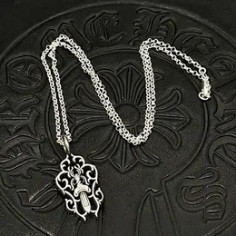 2024 Designer Merk Cross CH Ketting voor Vrouwen Luxe Chromes Croquet Heren Ronde Bloem Zwaard Mode Hanger Hart Mannen Klassieke sieraden Halsketting 57AA