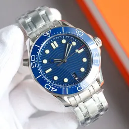 Дизайнерские мужские часы Limited с автоматическим механизмом Механическая керамическая оправа 42 мм Мужские часы Orologio Мужские часы Montre de Luxe Часы Nato 300M Часы высокого качества