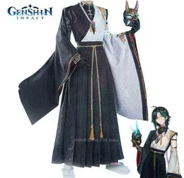 Anime Genshin Impact Project Cos Xiao Old Costume Game Cosplay Clothing Complet