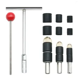 Badtillbehör Set Melt Stopper 1/4inch 1/6 1 tum Vattenreparation VVS med gummitäck för duschgolv badrum badkar tvättrummet