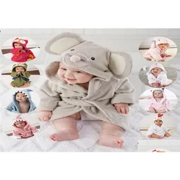 Towels Robes Baby Kids 20 Cute Animalshaped Bath Cotton Children039S Bathrobes Fl Moon Clothes 2059 Z29094624 Drop Delivery Maternity Dho4F