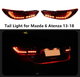 Mazda의 자동차 테일 라이트 6 Atenza LED 회전 신호 Taillight 2013-2018 후면 브레이크 안개 램프 자동차 액세서리