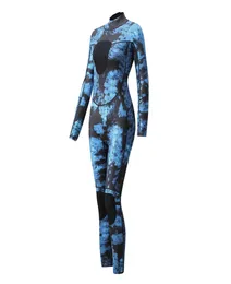 FashionWomen039S Badkläder Kvinnor 3mm 15mm Wetsuits Camo Neoprene Full Body Diving Suits One Piece Spearfishing Suit9335886