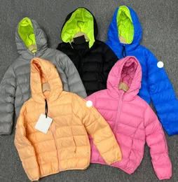 Designer Maya bambini Piumini vestiti per bambini Ragazzi Ragazze Marchio francese cappotto per bambini con cappuccio Parka Distintivo ricamato giacche invernali k8195682